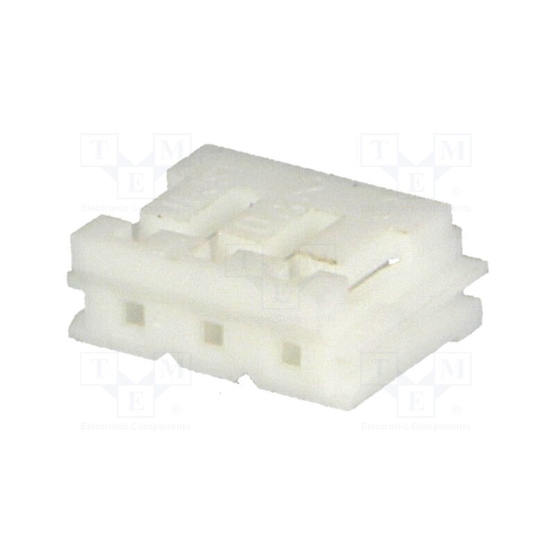 10 pcs x JST - EHR-3 - Plug, wire-board, female, EH, 2.5mm, PIN: 3, w/o contacts, for cable