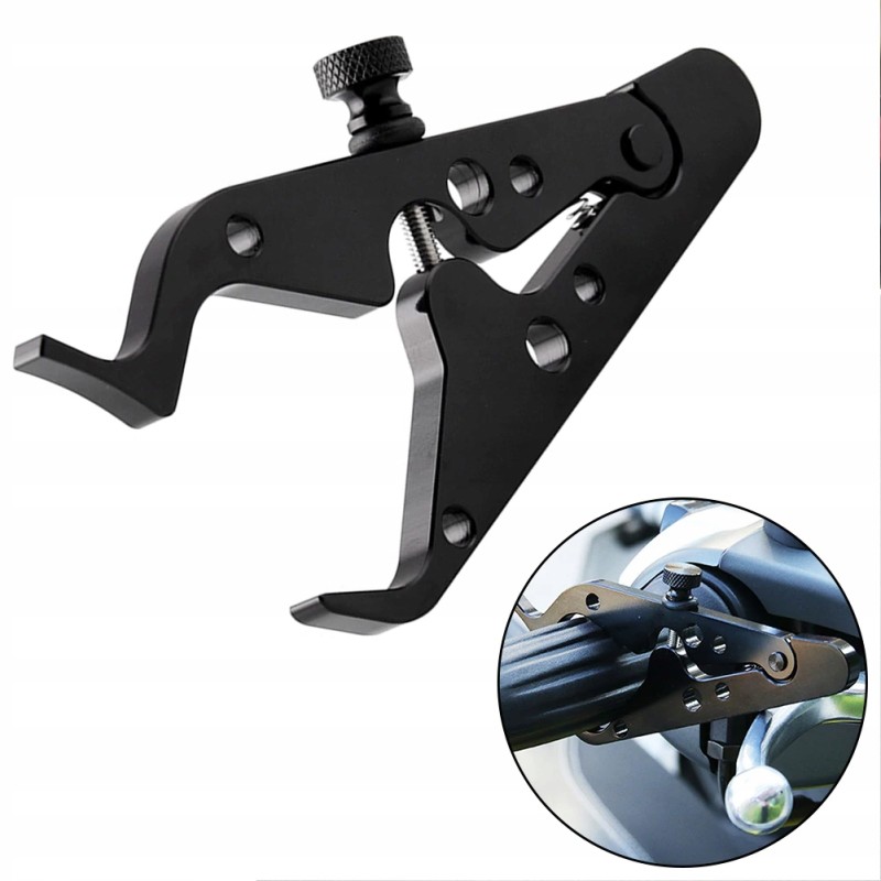 Motorcycle cruise control quad throttle lock