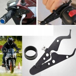 Motorcycle cruise control quad throttle lock