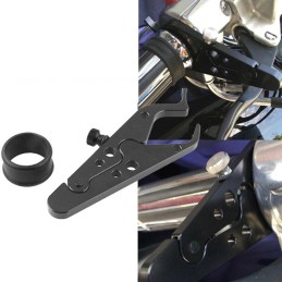 Motorcycle cruise control quad throttle lock