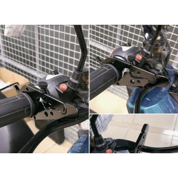 Motorcycle cruise control quad throttle lock