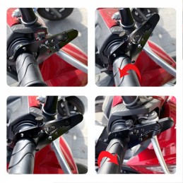 Motorcycle cruise control quad throttle lock