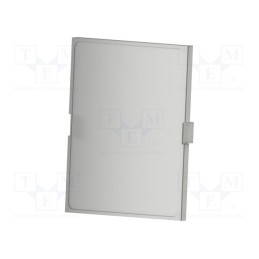 1 pcs x ITALTRONIC - P05020201P.BL - Front panel, with quick-release chuck