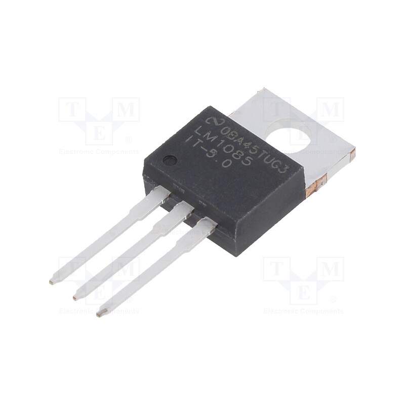 1 pcs x TEXAS INSTRUMENTS - LM1085IT-5.0/NOPB - IC: voltage regulator, LDO,fixed, 5V, 3A, TO220-3, THT, , ±4%