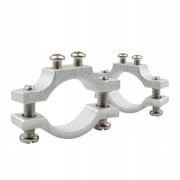 Fixing clamp, halogen lamp holder, crash bars, 1 pc