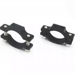 Fixing clamp, halogen lamp holder, crash bars, 1 pc
