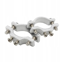 Fixing clamp, halogen lamp holder, crash bars, 1 pc