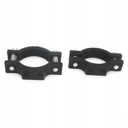 Fixing clamp, halogen lamp holder, crash bars, 1 pc