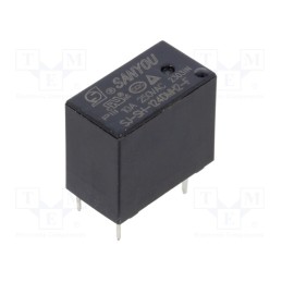 1 pcs x SANYOU - SJ-SH-124DMH2-F - Relay: electromagnetic, SPST-NO, Ucoil: 24VDC, Icontacts max: 12A