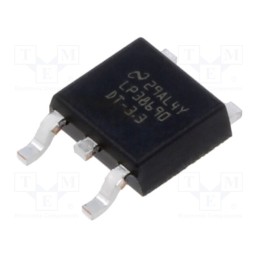 1 pcs x TEXAS INSTRUMENTS - LP38690DT-3.3/NOPB - IC: voltage regulator, LDO,fixed, 3.3V, 1A, TO252, SMD, , ±2.5%