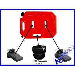 Attachment holder for long haul canister small 5 10