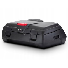 Shad rear trunk, two helmets with backrest, quad ATV