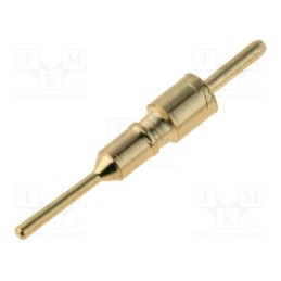 10 pcs x CONNFLY - DS1006-11-8-B - Pin header, pin strips, male, PIN: 1, straight, 2.54mm, THT, 1x1