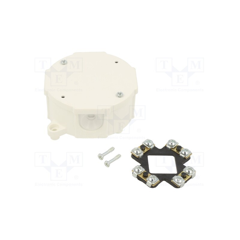 3 pcs x JONEX - PHB WHITE - Enclosure: junction box, X: 60mm, Y: 60mm, Z: 30mm, wall mount, white