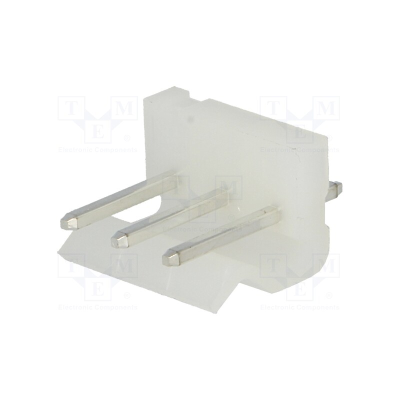 10 pcs x JOINT TECH - A5081WV-3P - Socket, wire-board, male, 5.08mm, PIN: 3, THT, 250V, 7A, tinned, 10mΩ