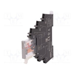 1 pcs x OMRON - G2RV-SR500 DC24 - Relay: interface, SPDT, Ucoil: 24VDC, 6A, 6A/250VAC, 6A/30VDC, 100mΩ