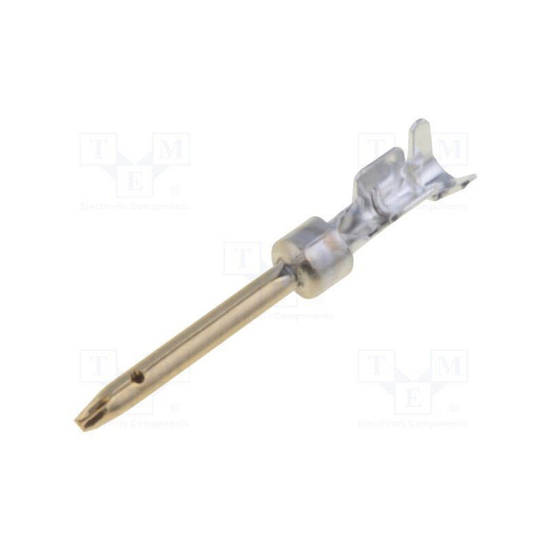 10 pcs x ADAM TECH - DCP-02-R - Contact, male, phosphor bronze, gold flash, 22AWG÷20AWG, 5A, 20mΩ