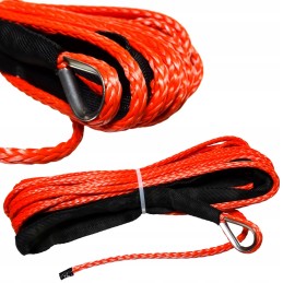 Synthetic rope for a winch, 6mm, 15m, synthetic
