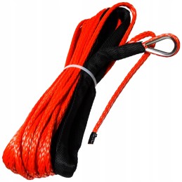 Synthetic rope for a winch, 6mm, 15m, synthetic