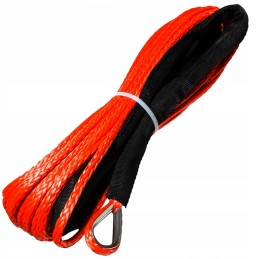 Synthetic rope for a winch, 6mm, 15m, synthetic