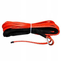 Synthetic rope for a winch, 6mm, 15m, synthetic