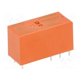 1 pcs x TE Connectivity - 7-1393243-6 - Relay: electromagnetic, DPDT, Ucoil: 24VAC, 8A, 8A/250VAC, 8A/30VDC