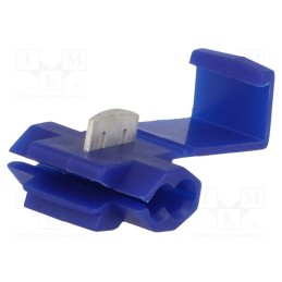 10 pcs x BM GROUP - BM 00210 - Quick splice, IDC, 1.25÷2.5mm2, 18AWG÷14AWG, for cable, blue, 300V