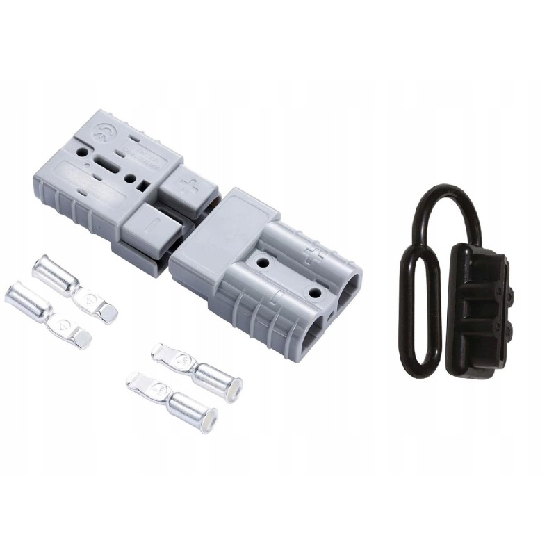 Anderson socket plug for winch 50a, gray color, plug