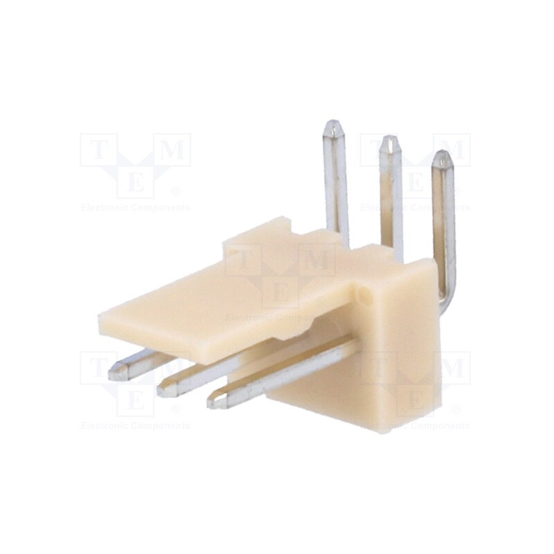 10 pcs x NINIGI - NS25-W3K - Socket, wire-board, male, NS25, 2.54mm, PIN: 3, THT, 250V, 3A, tinned