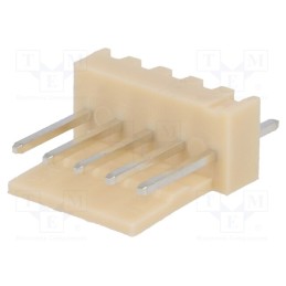 10 pcs x NINIGI - NS25-W5P - Socket, wire-board, male, NS25, 2.54mm, PIN: 5, THT, 250V, 3A, tinned