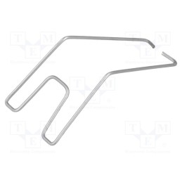 10 pcs x FINDER - 95.71 - Fastening clip, 95.03,95.05,95.13.2,95.15.2,95.63,95.65