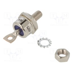 1 pcs x HUAJING - ZP70A 600V - Diode: rectifying, 600V, 1.2V, 95A, cathode to stud, DO203AB,