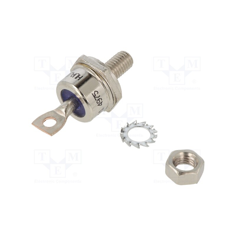 1 pcs x HUAJING - ZP70A 600V - Diode: rectifying, 600V, 1.2V, 95A, cathode to stud, DO203AB,