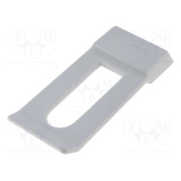 1 pcs x MASZCZYK - FI-17 GY - Suspension for enclosure, ABS, 60.5x28.5x5.5mm, grey