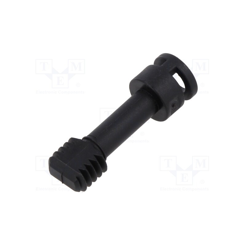 1 pcs x SPELSBERG - 19001201 - Screw, polyamide, for covers, black