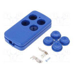 1 pcs x KRADEX - Z132N ABS - Enclosure: for remote controller, X: 35mm, Y: 65.5mm, Z: 13mm