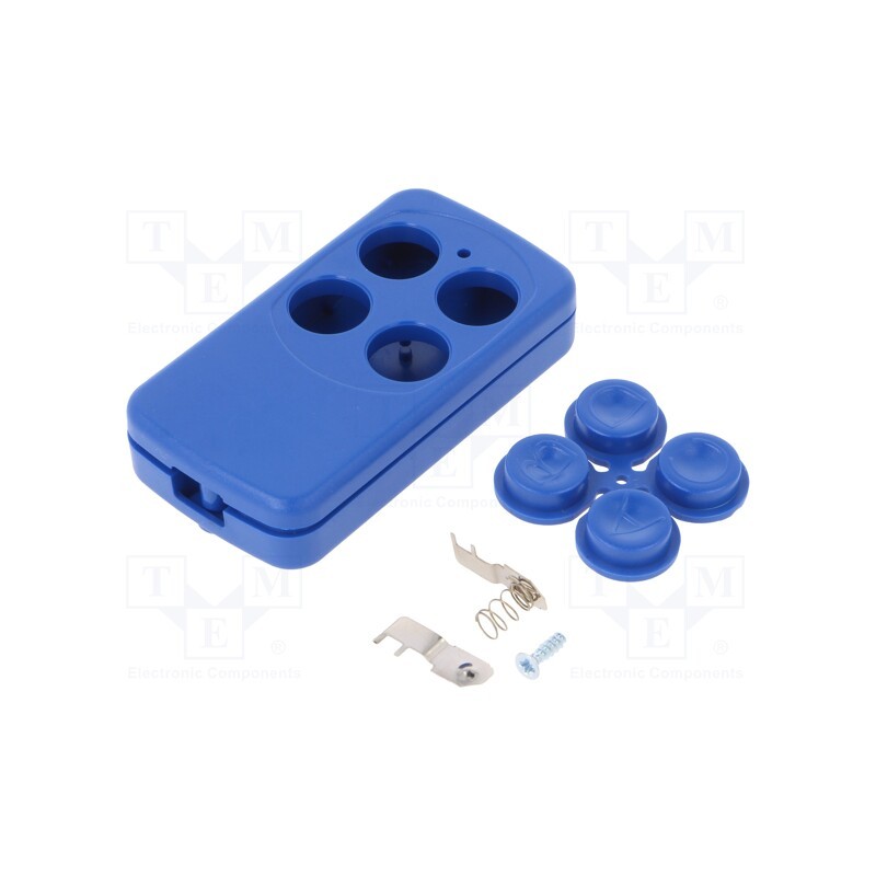 1 pcs x KRADEX - Z132N ABS - Enclosure: for remote controller, X: 35mm, Y: 65.5mm, Z: 13mm