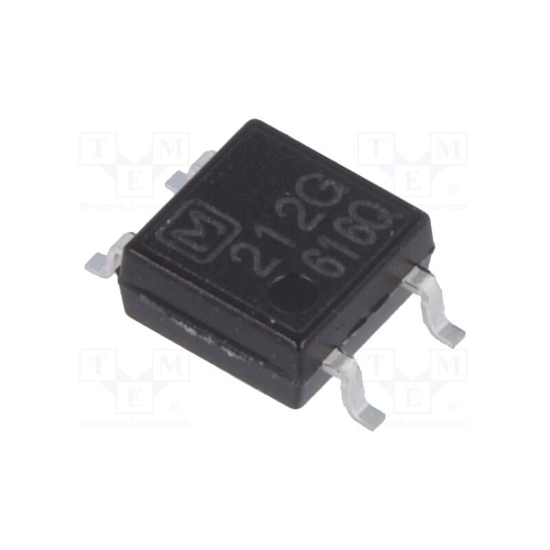 1 pcs x PANASONIC - AQY212GS - Relay: solid state, Icntrl max: 3mA, 1000mA, max.60VAC, max.60VDC