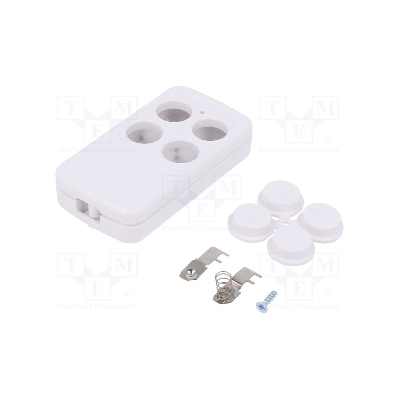 1 pcs x KRADEX - Z132B ABS - Enclosure: for remote controller, X: 35mm, Y: 65.5mm, Z: 13mm
