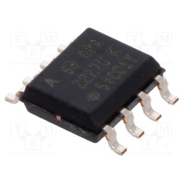 1 pcs x TEXAS INSTRUMENTS - OPA2227UA - IC: operational amplifier, 8MHz, Ch: 2, SO8, ±2.25÷18VDC,4.5÷36VDC