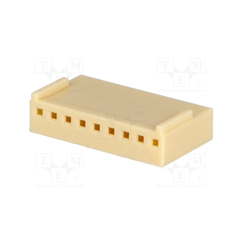 10 pcs x NINIGI - NS25-G9 - Plug, wire-board, female, NS25, 2.54mm, PIN: 9, w/o contacts, 250V