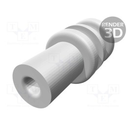 10 pcs x TE Connectivity - 963530-1 - Accessories: gasket for wire, MCP 1.5K,Micro-Timer II, grey