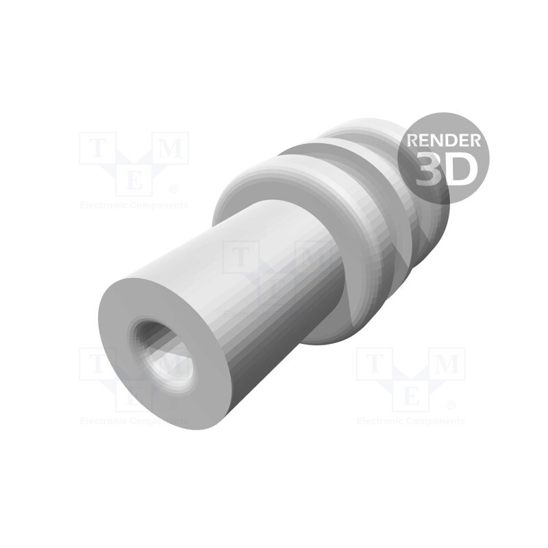 10 pcs x TE Connectivity - 963530-1 - Accessories: gasket for wire, MCP 1.5K,Micro-Timer II, grey