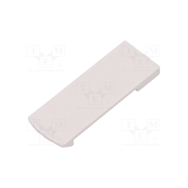 1 pcs x SUPERTRONIC - CL002W-S - Clip, white, Series: CLIPS, 39x14x3mm