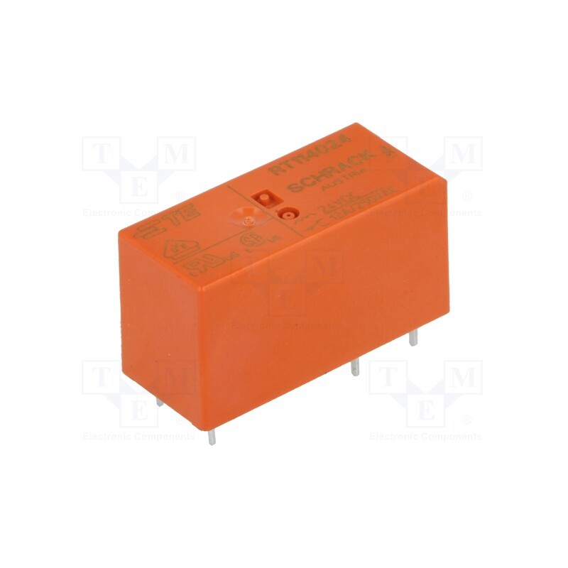 1 pcs x TE Connectivity - 1-1393239-3 - Relay: electromagnetic, SPDT, Ucoil: 24VDC, Icontacts max: 12A