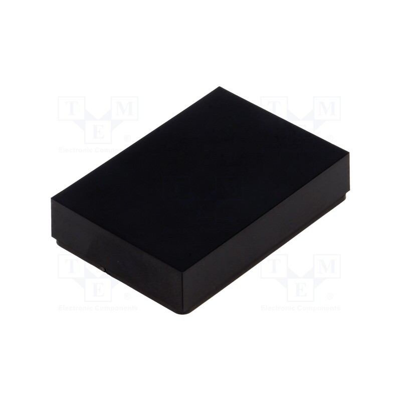 1 pcs x MASZCZYK - KM-97 BK - Enclosure: multipurpose, X: 33mm, Y: 47mm, Z: 10mm, ABS, black