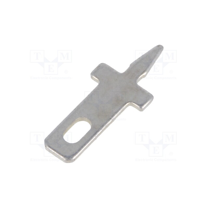 10 pcs x OSTERRATH - 60-1094-11/0030 - Terminal: flat, 2.8mm, 0.5mm, male, THT, Overall len: 12.5mm