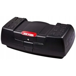 Top case for ATV Shad 110l with backrest, black