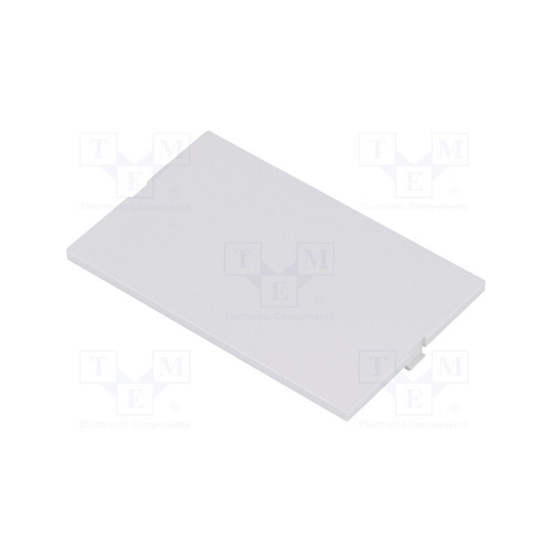 1 pcs x ITALTRONIC - P05040201F.BL - Front panel, without frame,with holder, grey