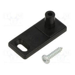 1 pcs x TEKO - MT2.9 - Wall mounting element, for enclosures, black